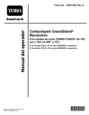 Toro GrandStand Revolution Manual Del Operador