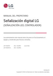LG LAT140GT81 Manual Del Propietário