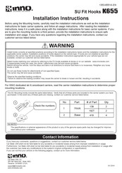 INNO K655 Instrucciones De Instalación