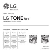 Lg TONE Free HBS-FN4 Manual Del Usuario