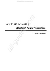 MSI MS-6868J Manual Del Usuario