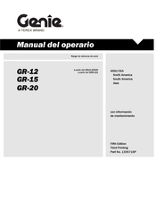 Terex Genie GR-15 Manual Del Operario