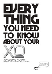 XO XOCEILING42S Manual De Instrucciones