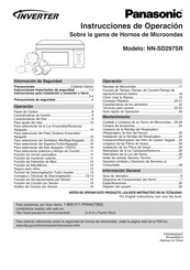 Panasonic NN-SD297SR Instrucciones De Operación