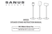 Sanus accents AWSS2 Manual De Instrucciones