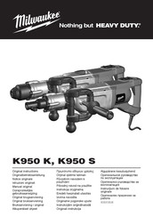 Milwaukee K950 S Manual Original