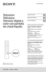 Sony BRAVIA XR-65X95J Guía De Referencia