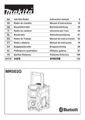 Makita MR002GZ Manual De Instrucciones