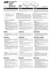 JVC CH-X1000 Manual De Instrucciones