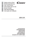 Candy CDS 220 Instrucciones Para El Uso