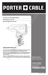 Porter Cable PXCM024-0268 Manual De Instrucciones