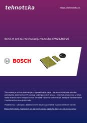 Bosch DWZ1AK1V6 Instrucciones De Montaje