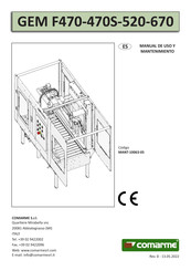 comarme GEM 670 Manual De Uso Y Mantenimiento