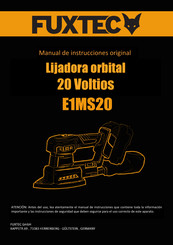 FUXTEC E1MS20 Manual De Instrucciones