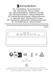 KitchenBrothers KB540 Manual De Instrucciones