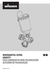 WAGNER WOOD&METAL EXTRA GRAVITY Modo De Empleo
