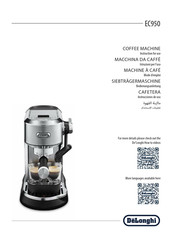 DeLonghi EC950 Instrucciones De Uso