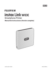 Fujifilm instax Link wide Manual De Instrucciones