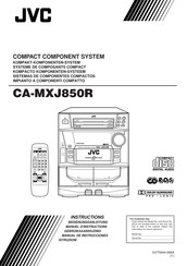 JVC CA-MXJ850R Manual De Instrucciones