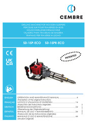 Cembre SD-15P-ECO Manual De Uso Y Mantenimiento