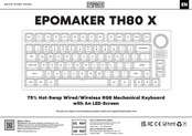 Epomaker TH80 X Guia De Inicio Rapido