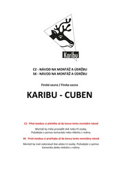 Karibu CUBEN 80796 Instrucciones De Montaje