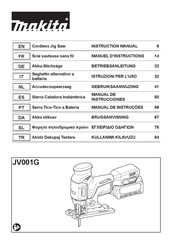 Makita JV001G Manual De Instrucciones