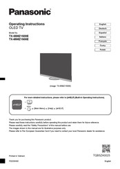 Panasonic TX-65MZ1500E Instrucciones De Operación