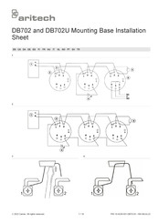 Aritech DB702U Hoja De Instalación