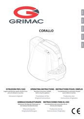 Grimac CORALLO Instrucciones Para El Uso