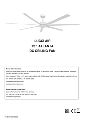 LUCCI Air ATLANTA Manual De Instrucciones