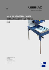 Lissmac DTS 600 Manual De Instrucciones