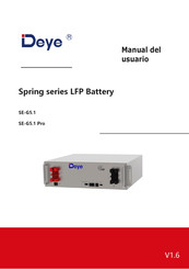 Deye Spring Serie Manual Del Usuario