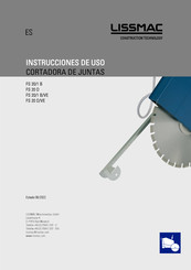 Lissmac FS 20/1 B/VE Instrucciones De Uso