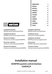 Vetus BOWPRO Manual De Instalación