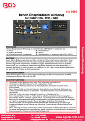 BGS technic 9866 Manual De Instrucciones