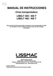 Lissmac LIBELT 300 Manual De Instrucciones