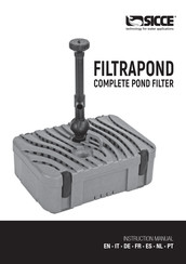 Sicce FILTRAPOND Manual De Instrucciones