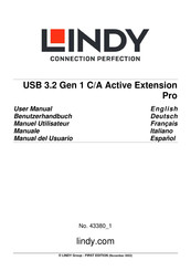 Lindy 43380 1 Manual Del Usuario