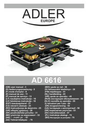 Adler europe AD 6616 Manual Del Uso