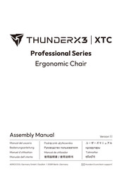 ThunderX3 XTC Professional Serie Manual Del Usuario