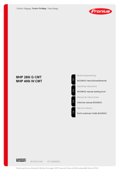 Fronius MHP 280i G CMT Manual De Instrucciones