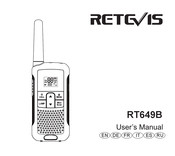 Retevis RT649B Manual Del Usuario