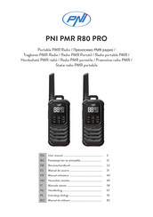 PNI PMR R80 PRO Manual Del Usuario