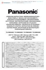 Panasonic TX-50MX600E Manual De Funcionamiento