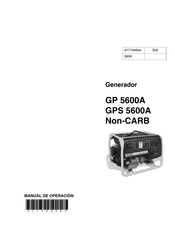 Wacker Neuson GPS 5600A Manual De Operación