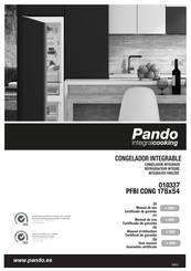 Pando PFBI COMBI 178x54 Manual De Uso