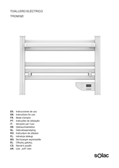 SOLAC TROMSO Instrucciones De Uso