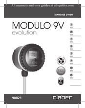 claber MODULO 9V evolution Manual Del Usuario