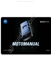 Motorola MOTOKRZR K1 Manual De Instrucciones